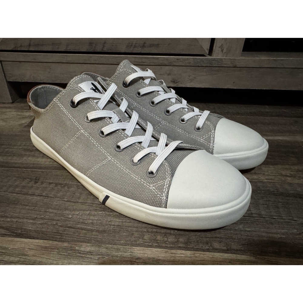 Johnnie-O Sail Away Men's Size 11 M Gray US Shoes Boating Sneaker Stretch Laces‎ - Picture 5 of 13